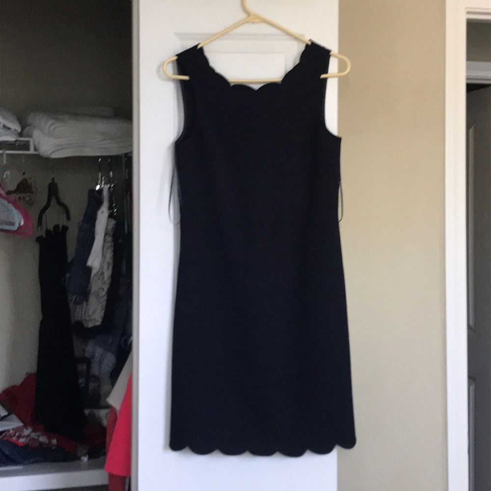 J Crew Scalloped Dress